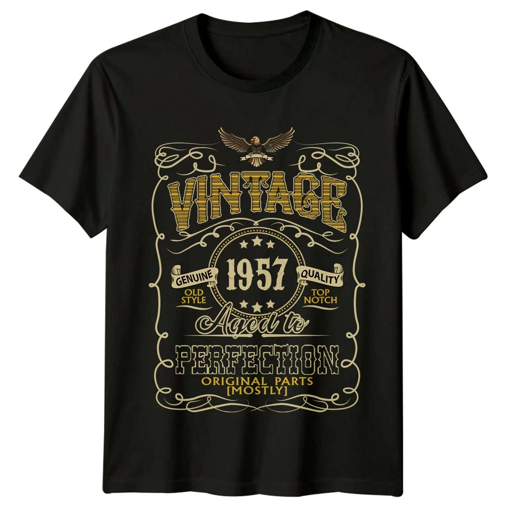 Made In 1957 Mens 69th Birthday Gift Aged To - Adult & Kids T-Shirts, Sweatshirts & Hoodies apparel design preview 1
