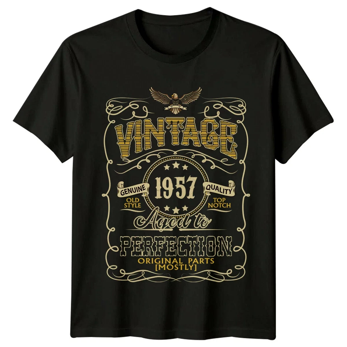 Made In 1957 Mens 69th Birthday Gift Aged To - Adult & Kids T-Shirts, Sweatshirts & Hoodies apparel design preview 1