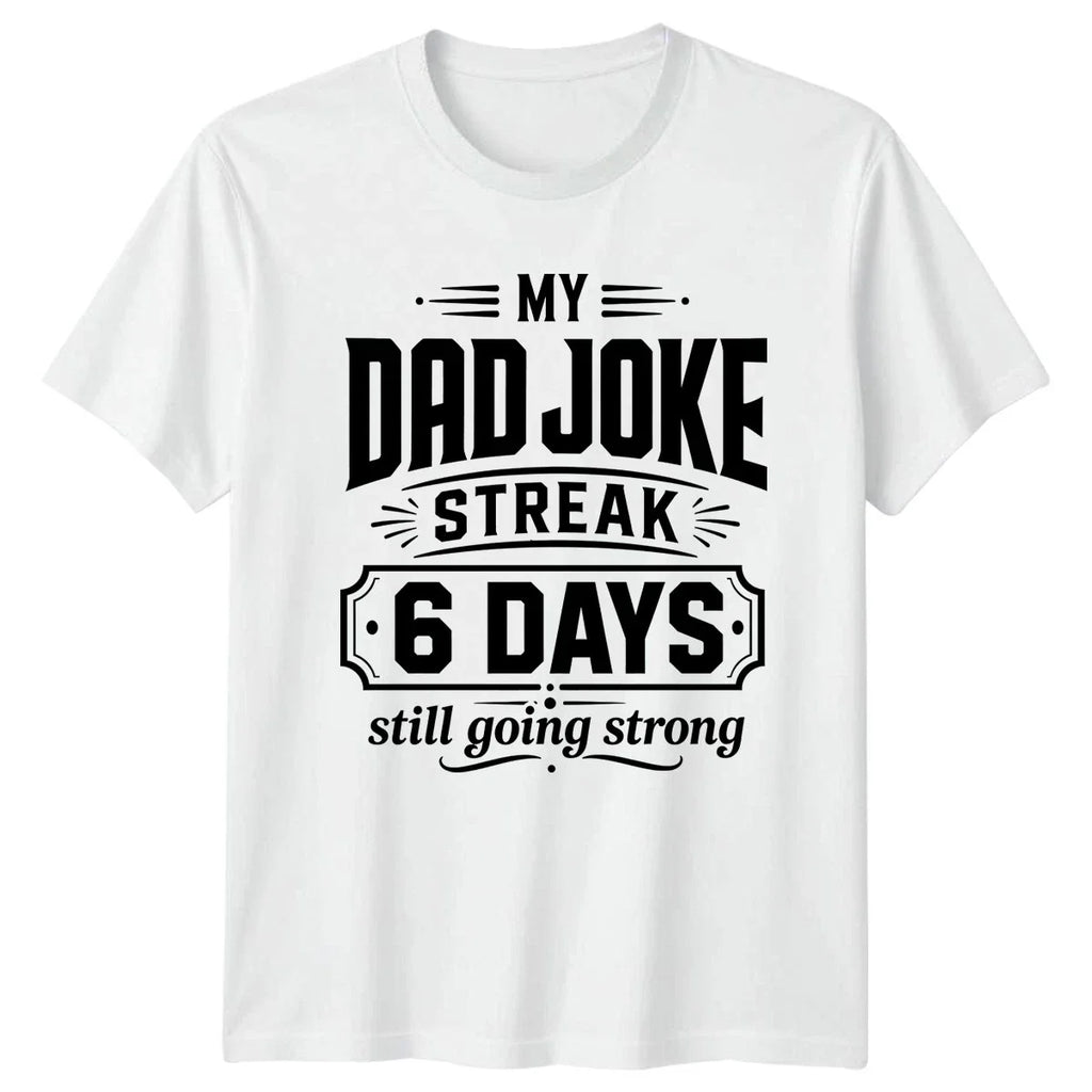 My Dad Joke Streak 6 Mens Fishing Humor Fathers Day - Adult & Kids T-Shirts, Sweatshirts & Hoodies apparel design preview 1