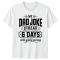 My Dad Joke Streak 6 Mens Fishing Humor Fathers Day - Adult & Kids T-Shirts, Sweatshirts & Hoodies apparel design preview 1
