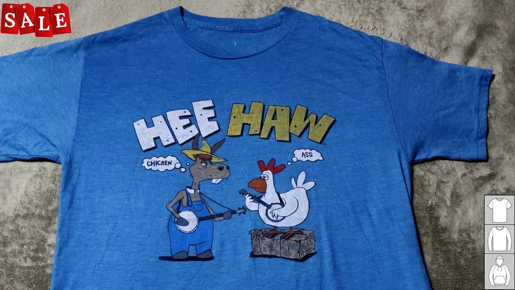 New Hee Haw royal blue Gift For Fans Unisex S-5XL - Adult & Kids T-Shirts, Sweatshirts & Hoodies apparel design preview 1