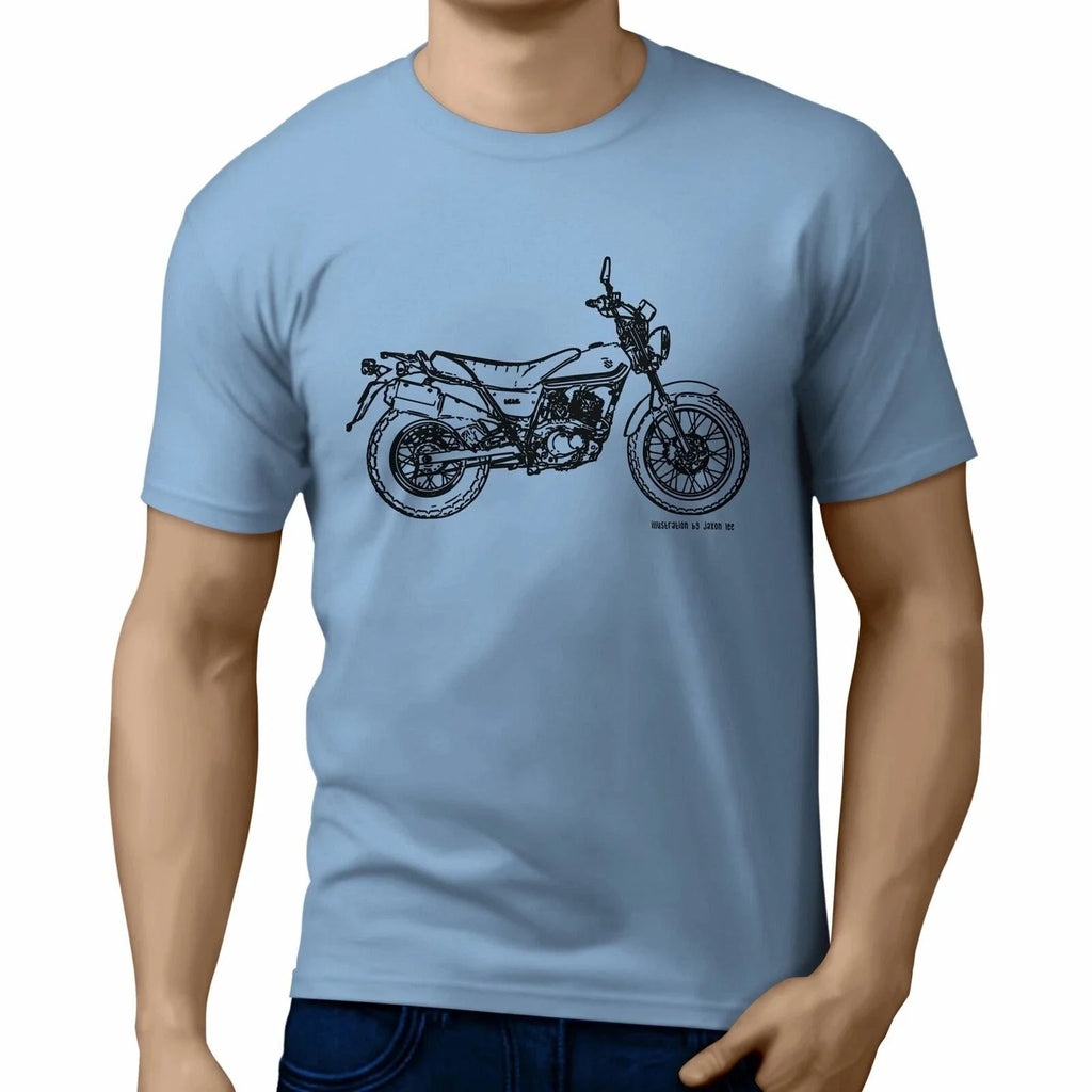 JL Illustration For A Suzuki VanVan 125 2012 - Adult & Kids T-Shirts, Sweatshirts & Hoodies apparel design preview 1