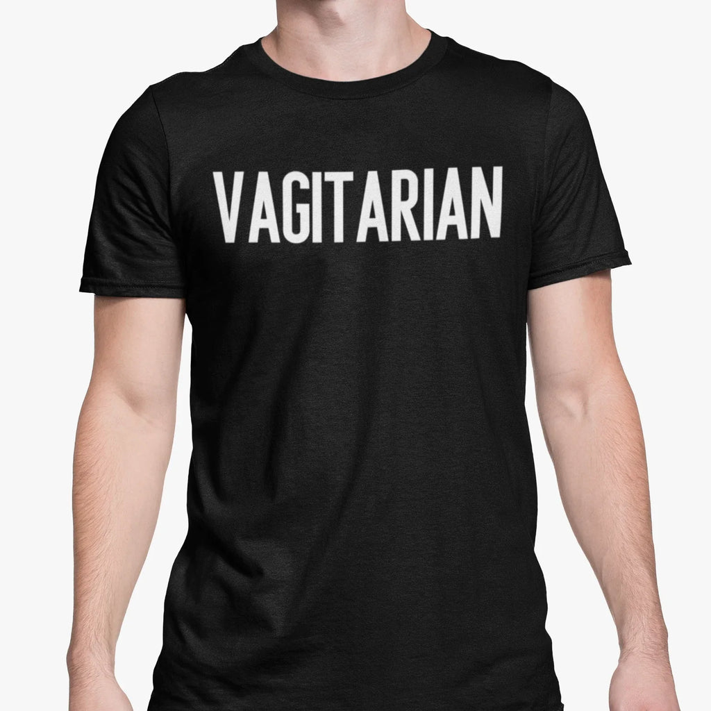 Lesbian Vagitarian Meme Adult Joke Love Vagina Muff - Adult & Kids T-Shirts, Sweatshirts & Hoodies apparel design preview 1