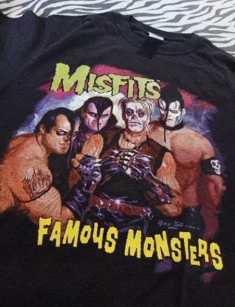 Misfits Famous Monsters Tour OG basic size S-5XL - Adult & Kids T-Shirts, Sweatshirts & Hoodies apparel design preview 1