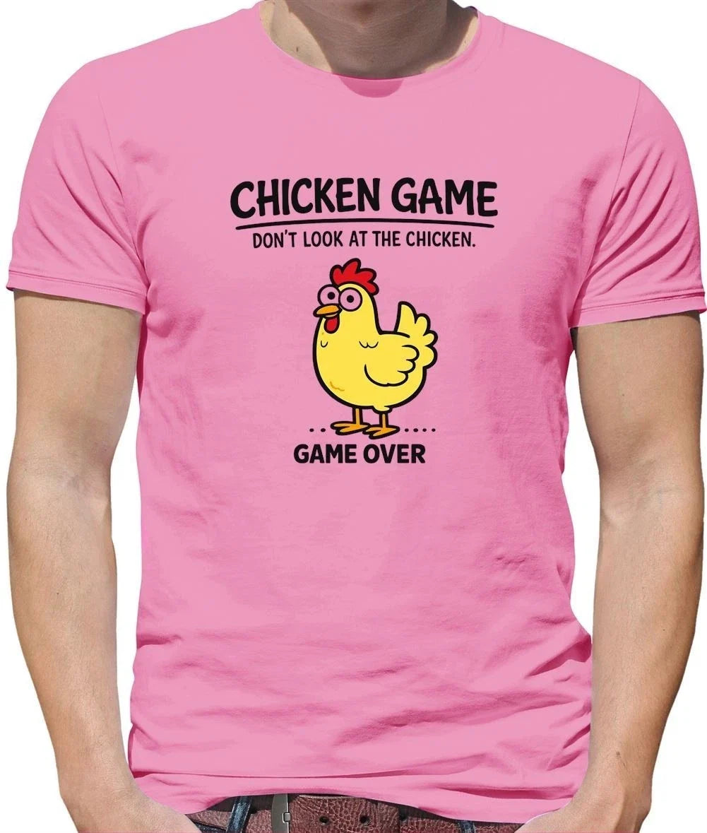 Chicken Game Over Funny Graphic Mens Chickens Love - Adult & Kids T-Shirts, Sweatshirts & Hoodies apparel design preview 1