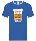 A Day Without Coffee Mens Ringer Latte Macchiato - Adult & Kids T-Shirts, Sweatshirts & Hoodies apparel design preview 1