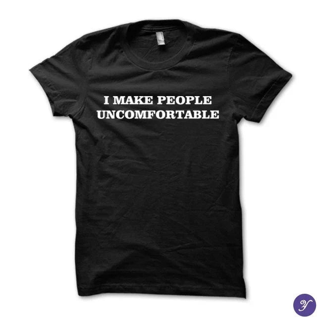 I Make People Uncomfortable funny introvert - Adult & Kids T-Shirts, Sweatshirts & Hoodies apparel design preview 1
