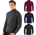 Mens Cotton Jumper Soft Roll Turtle Neck Top S-3XL - Adult & Kids T-Shirts, Sweatshirts & Hoodies apparel design preview 1