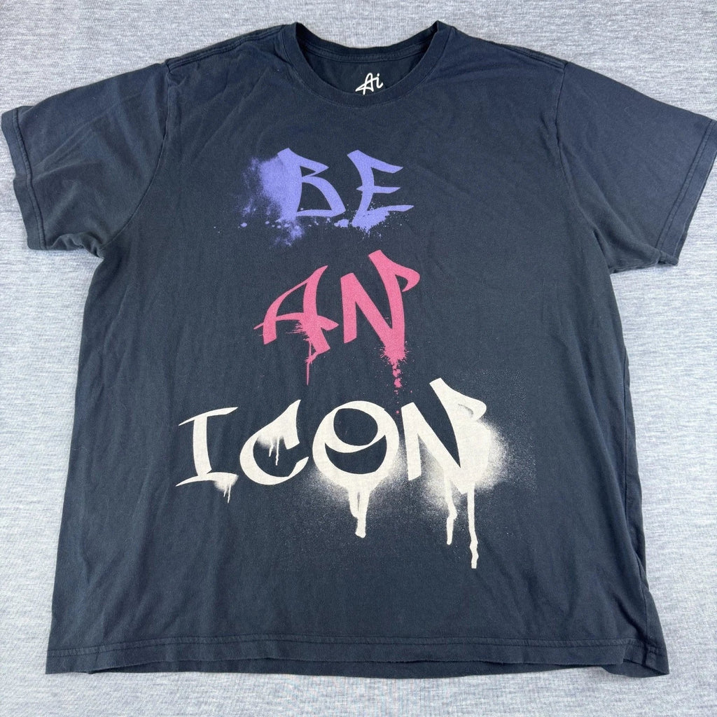 AI Authentic Icon "Be An Streetwear Mens Black Paint - Adult & Kids T-Shirts, Sweatshirts & Hoodies apparel design preview 1