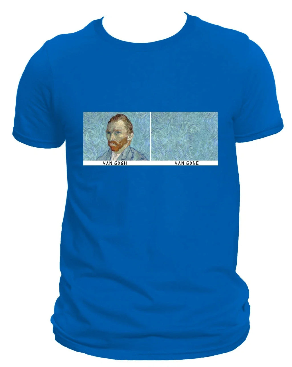 Vincent Van Gogh Funny Meme Art DTG Graphic Print - Adult & Kids T-Shirts, Sweatshirts & Hoodies apparel design preview 1