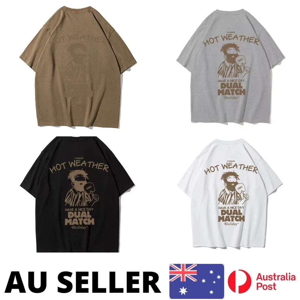 Hot Weather Have A nice Day Dual Match Men Clothing - Adult & Kids T-Shirts, Sweatshirts & Hoodies apparel design preview 1