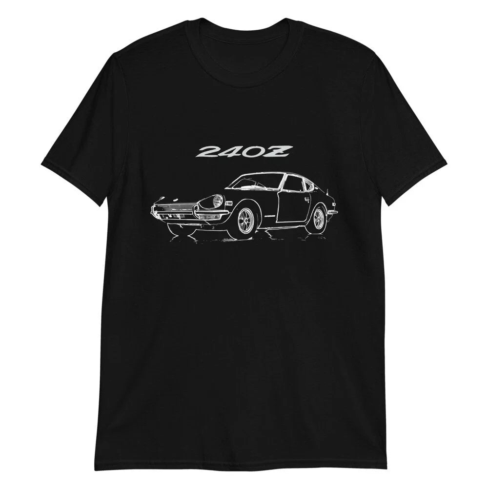 1971 Datsun 240z JDM Vintage Collector Car - Adult & Kids T-Shirts, Sweatshirts & Hoodies apparel design preview 1