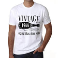 Heren Grafisch Rijpen als een goede wijn 1966 Aging - Adult & Kids T-Shirts, Sweatshirts & Hoodies apparel design preview 1