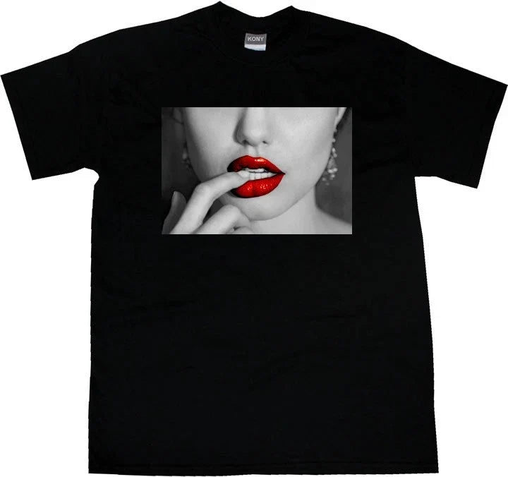 Kings Of NY Sexy Red Lips Printed Graphic Streetwear - Adult & Kids T-Shirts, Sweatshirts & Hoodies apparel design preview 1