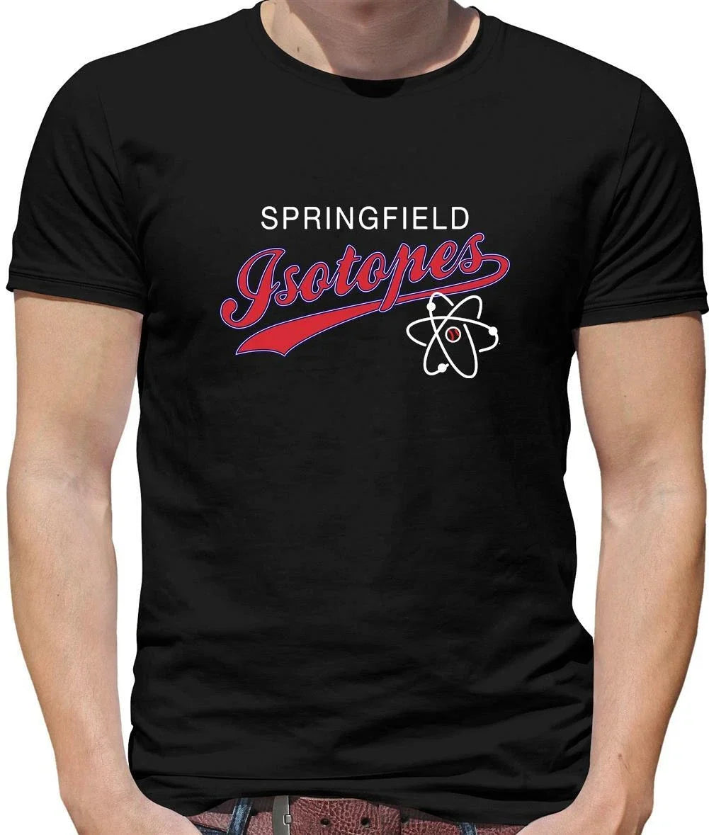 Springfield Isotopes Mens Homer Baseball TV Cartoon - Adult & Kids T-Shirts, Sweatshirts & Hoodies apparel design preview 1