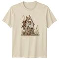 Boho Rustic Cottage House Floral Nature Aesthetic - Adult & Kids T-Shirts, Sweatshirts & Hoodies apparel design preview 1