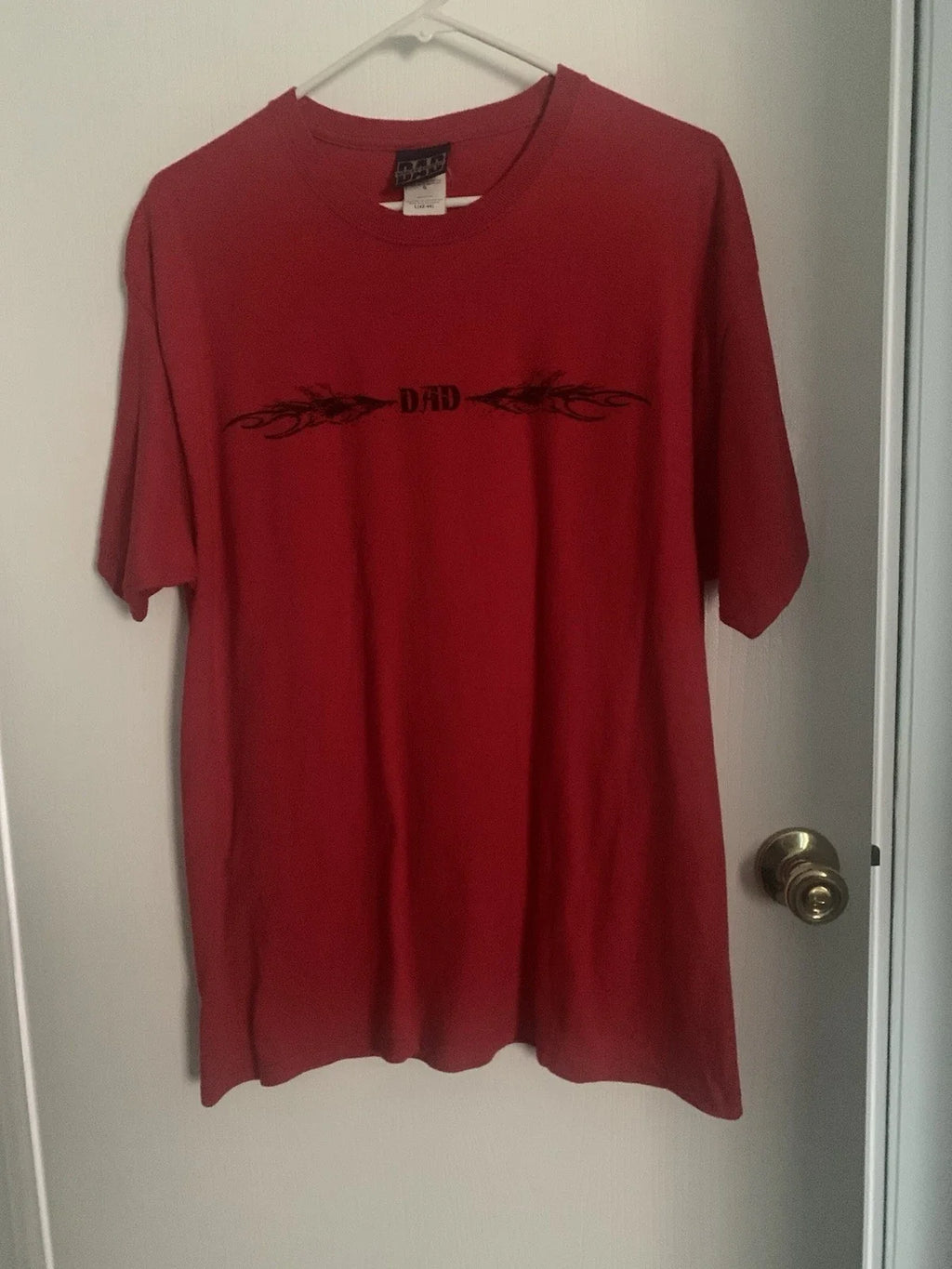 World's Greatest Dad Red-Large - Adult & Kids T-Shirts, Sweatshirts & Hoodies apparel design preview 1