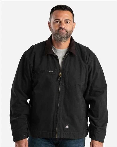 Berne Apparel Men's Highland Washed Gasoline Jacket - Adult & Kids T-Shirts, Sweatshirts & Hoodies apparel design preview 1