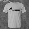 Gazprom Russian Oil Company Men's Gray Size S to 5XL - Adult & Kids T-Shirts, Sweatshirts & Hoodies apparel design preview 1