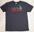 LET ME TAKE AN ELFIE a Selfie Funny Instagram Twitter - Adult & Kids T-Shirts, Sweatshirts & Hoodies apparel design preview 1