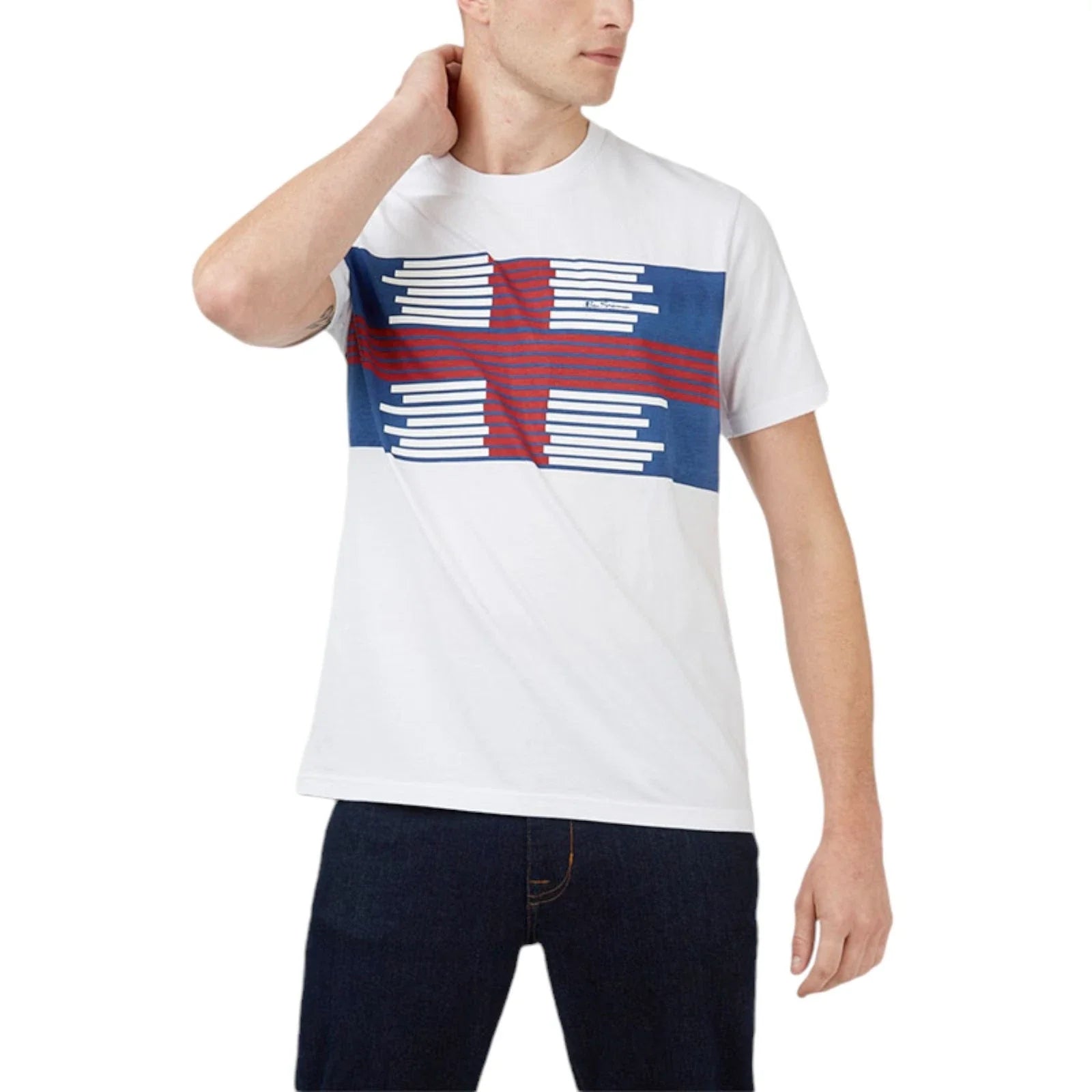 BEN SHERMAN 4882 Mens Short Sleeve Crew Neck Casual - Adult & Kids T-Shirts, Sweatshirts & Hoodies apparel design preview 1