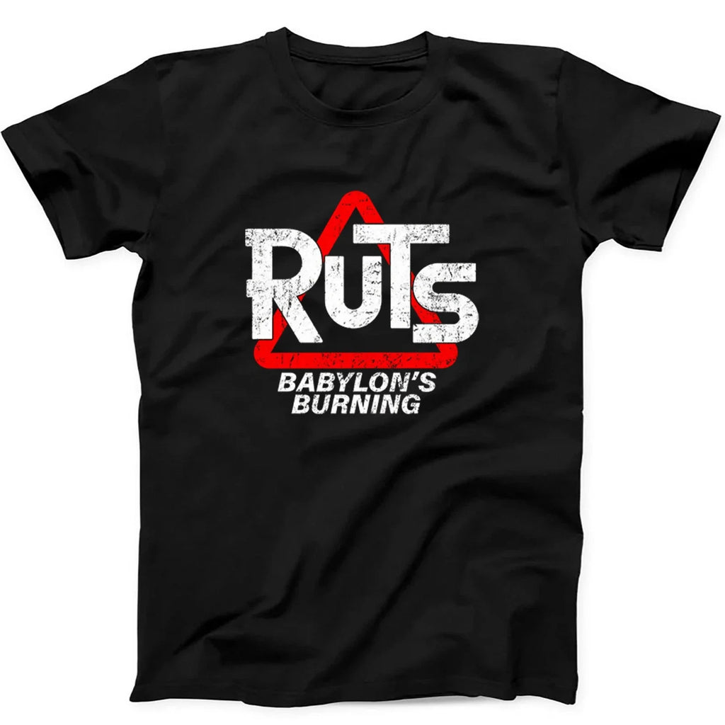 The Ruts Babylon's Burning Punk Rock 600 - Adult & Kids T-Shirts, Sweatshirts & Hoodies apparel design preview 1