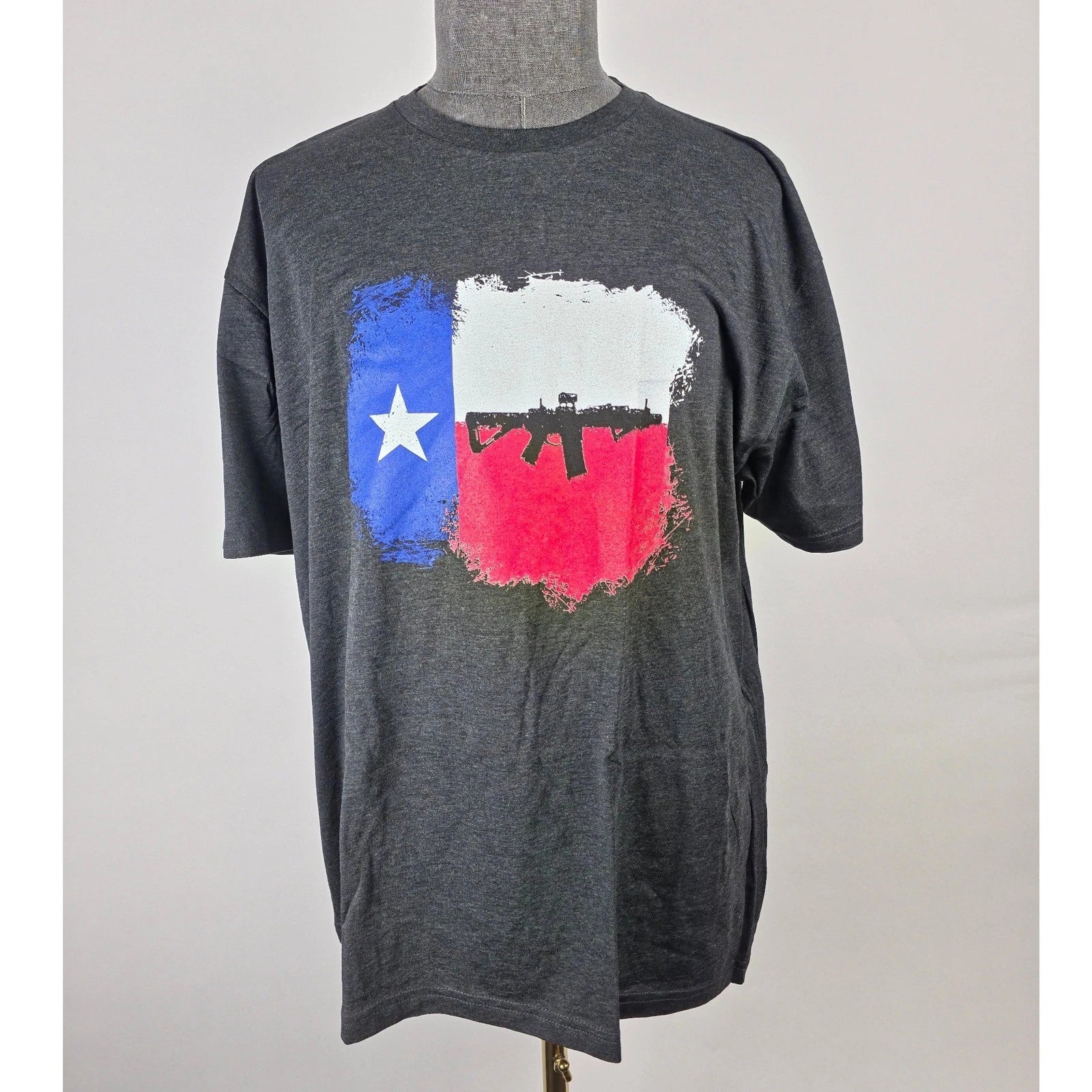 Black Rifle Coffee Company Mens 2XL Texas Flag AR-15 - Adult & Kids T-Shirts, Sweatshirts & Hoodies apparel design preview 1