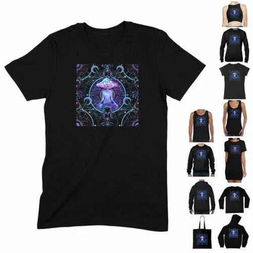 Magic Mushrooms Meditation Psychedelic Flipant Boho - Adult & Kids T-Shirts, Sweatshirts & Hoodies apparel design preview 1