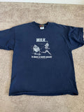 VTG Milk Skateboard D-Lab Dairies Mens XL Y2K Skate - Adult & Kids T-Shirts, Sweatshirts & Hoodies apparel design preview 1