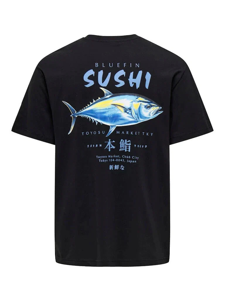 Only Sons Fishy Life Relaxed Soft Cotton Graphic - Adult & Kids T-Shirts, Sweatshirts & Hoodies apparel design preview 1