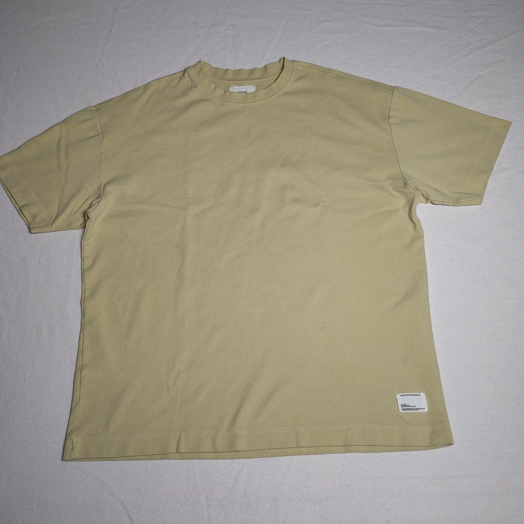 Reserved Men Large Tan Cotton Spandex Minimalist Boxy - Adult & Kids T-Shirts, Sweatshirts & Hoodies apparel design preview 1