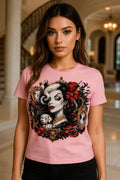 Cruella Inspired Dalmatian Villain Dark Glam - Adult & Kids T-Shirts, Sweatshirts & Hoodies apparel design preview 1