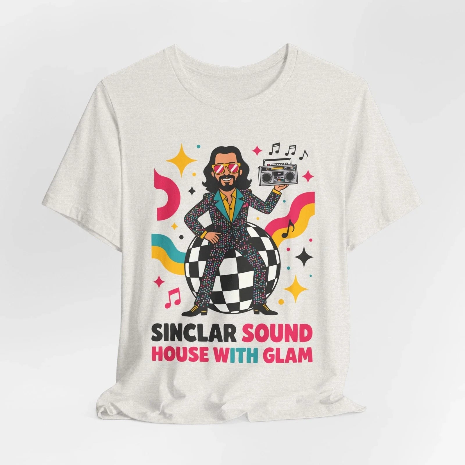Bob Sinclar Disco Vibes Retro-Inspired for Bold Style - Adult & Kids T-Shirts, Sweatshirts & Hoodies apparel design preview 1
