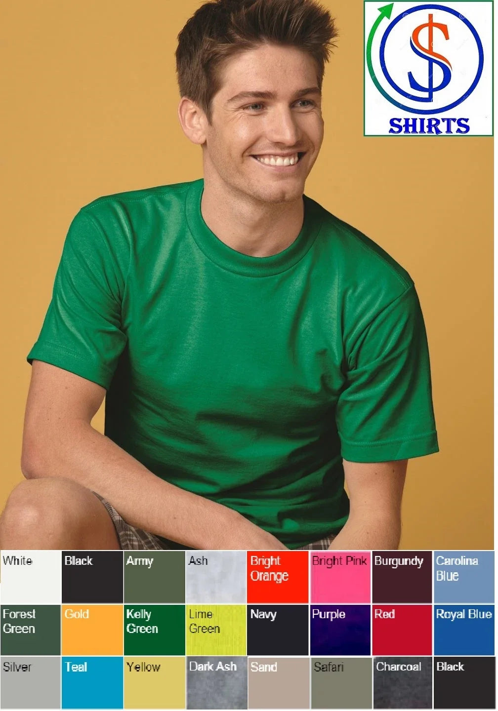 Bayside USA-Made Short Sleeve 5100 100% cotton S-5XL - Adult & Kids T-Shirts, Sweatshirts & Hoodies apparel design preview 1