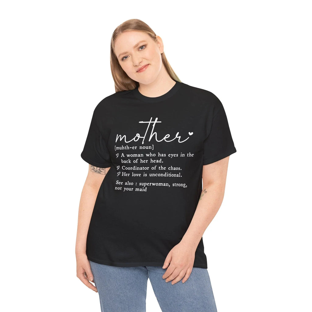 Mother definition 100% Fun for Laughter Enthusiasts - Adult & Kids T-Shirts, Sweatshirts & Hoodies apparel design preview 1