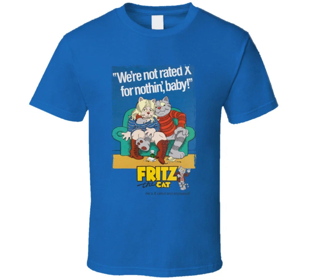 Fritz The Cat X Rated Animated Movie - Adult & Kids T-Shirts, Sweatshirts & Hoodies apparel design preview 1