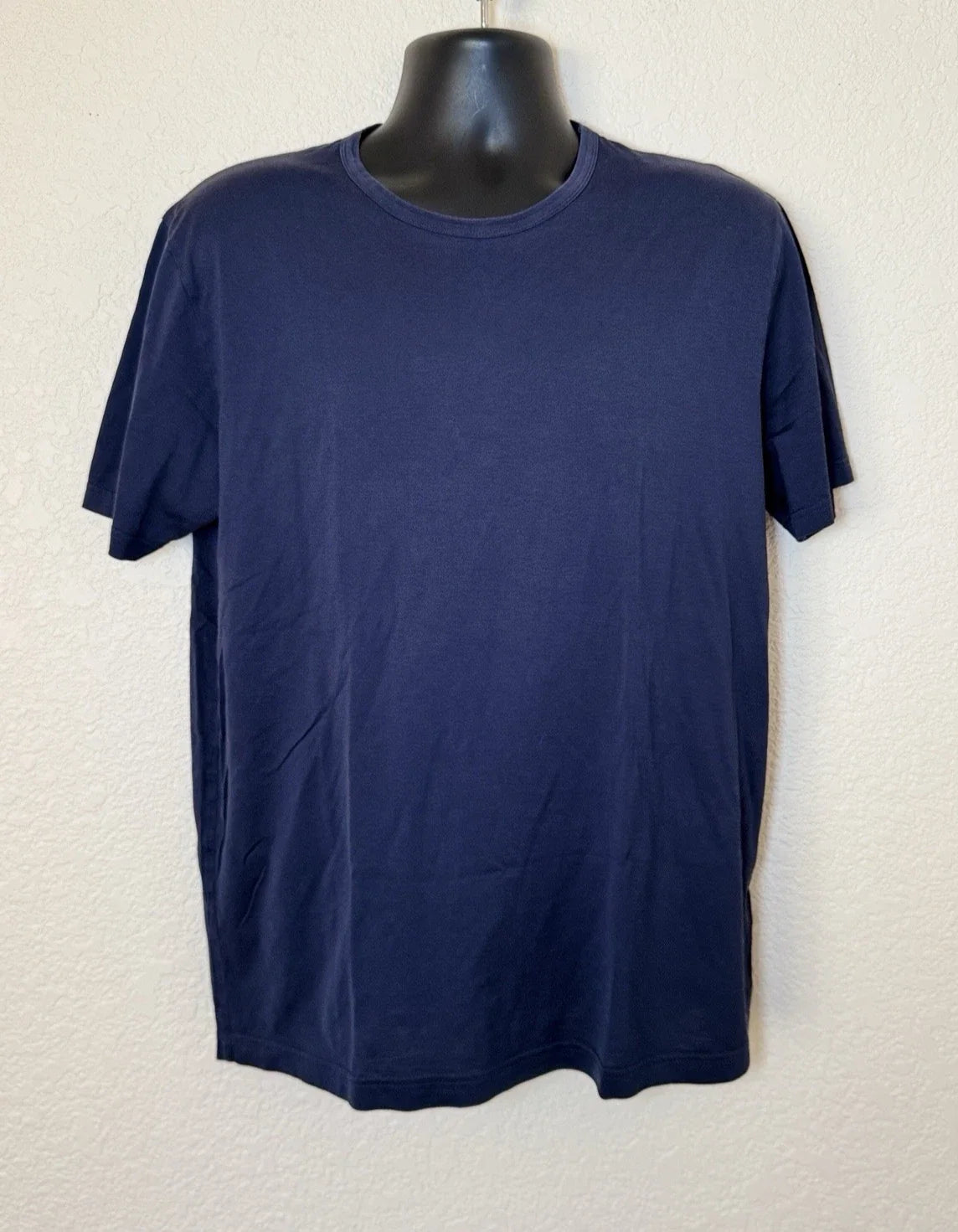 Sunspel Mens Classic Crewneck L Navy 100% Cotton Made - Adult & Kids T-Shirts, Sweatshirts & Hoodies apparel design preview 1
