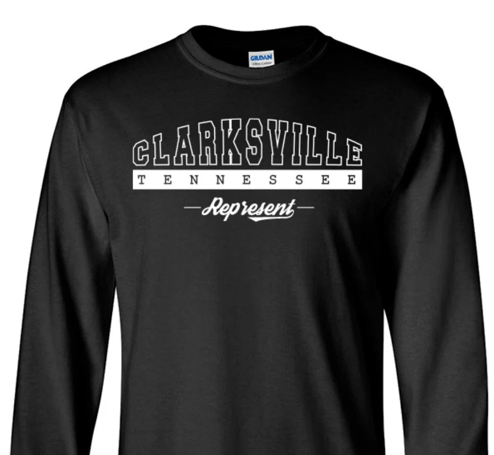 Clarksville Tennessee State Graphic Unisex apparel - Adult & Kids T-Shirts, Sweatshirts & Hoodies apparel design preview 1