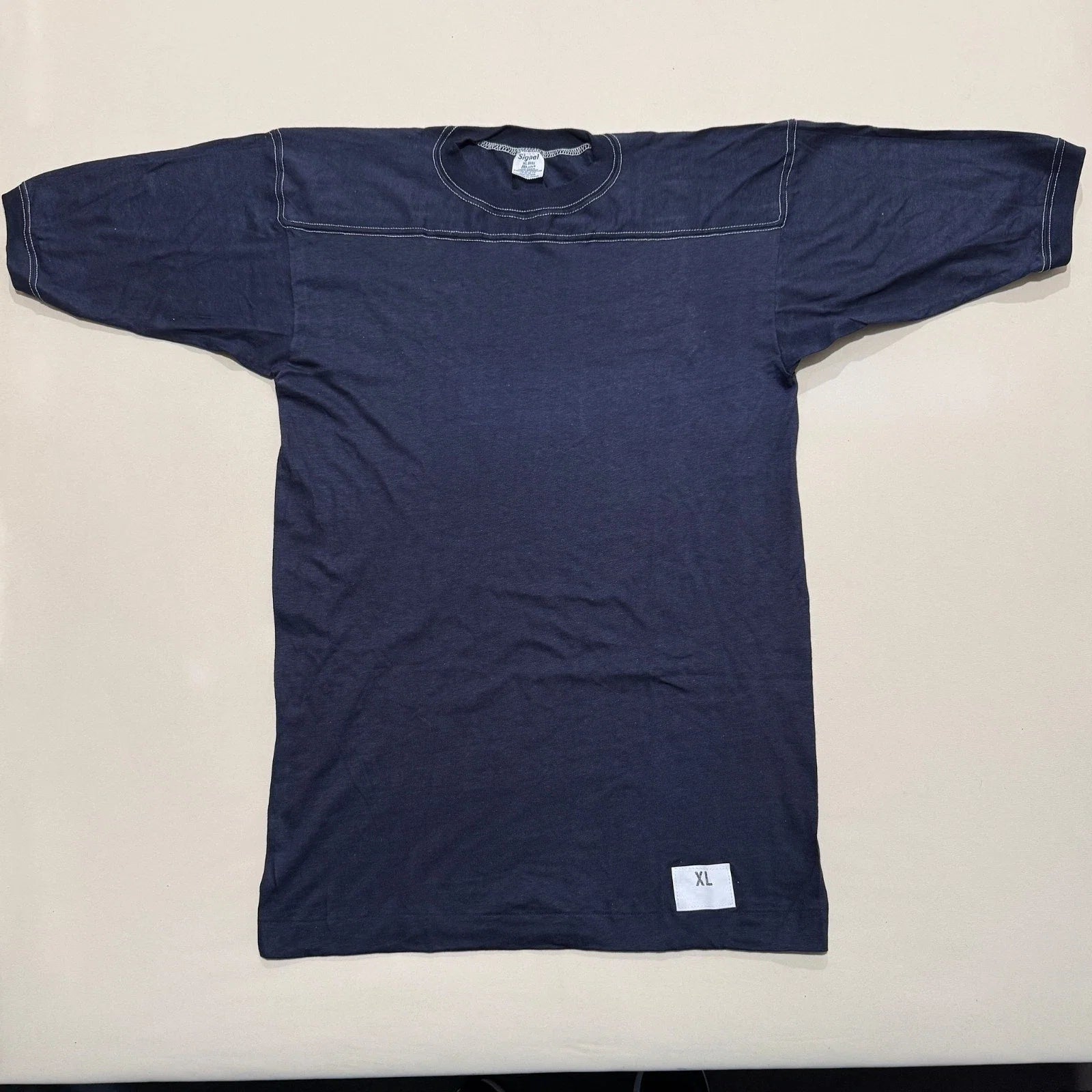 Vintage Signal Adult XL (46) Navy Blue Football - Adult & Kids T-Shirts, Sweatshirts & Hoodies apparel design preview 1