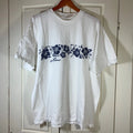 Maui Hawaii Hibiscus Floral Graphic White XL SS - Adult & Kids T-Shirts, Sweatshirts & Hoodies apparel design preview 1