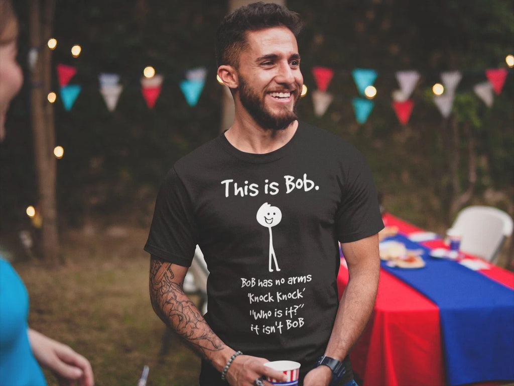 This Is Bob Knock Joke Funny Humor Sarcastic - Adult & Kids T-Shirts, Sweatshirts & Hoodies apparel design preview 1