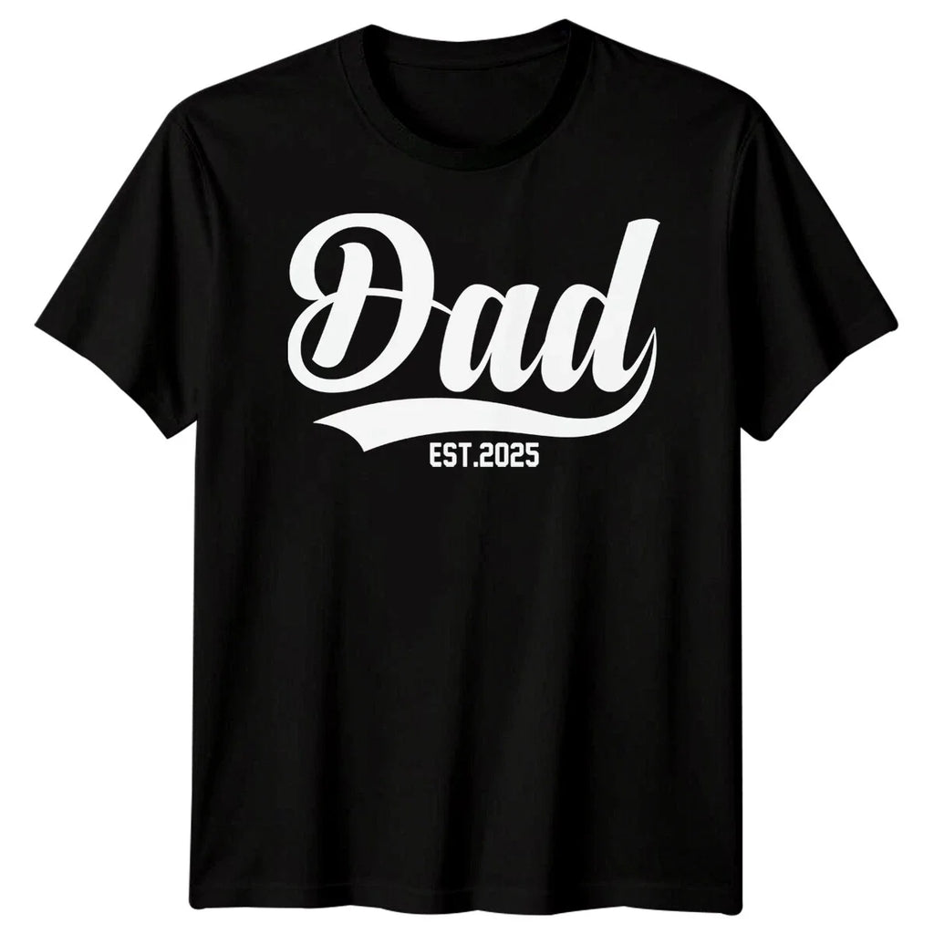 Personalised Mens Dad Est Funny Fathers Day Best - Adult & Kids T-Shirts, Sweatshirts & Hoodies apparel design preview 1