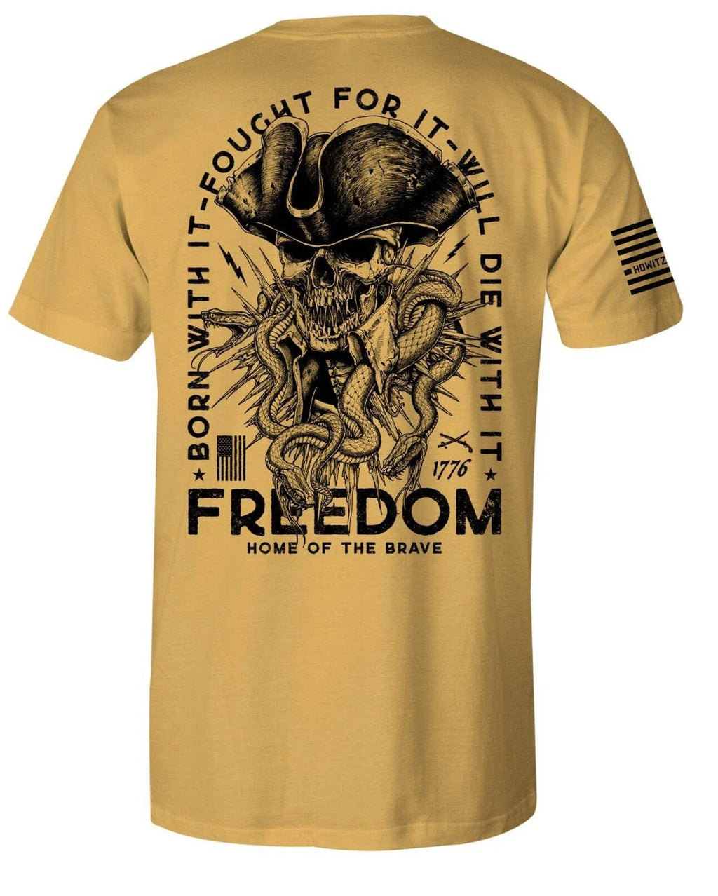 Howitzer Style Men's Freedom Military Grunt MFG - Adult & Kids T-Shirts, Sweatshirts & Hoodies apparel design preview 1
