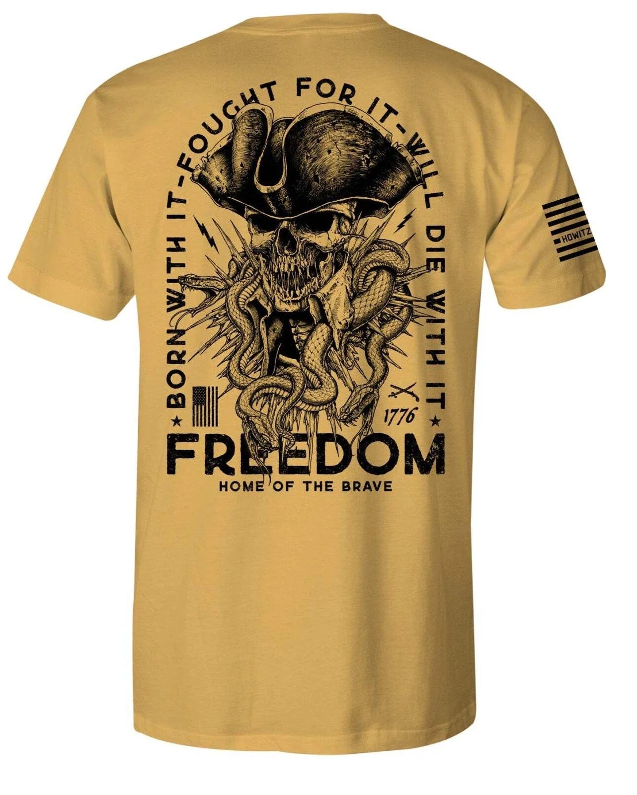 Howitzer Style Men's Freedom Military Grunt MFG - Adult & Kids T-Shirts, Sweatshirts & Hoodies apparel design preview 1