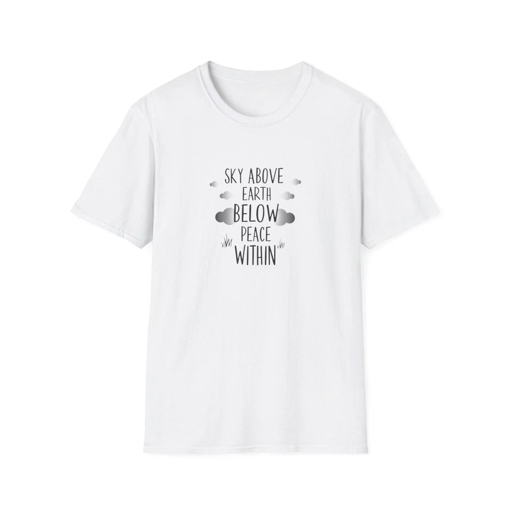 Sky Above Earth Below Peace Within Boho - Adult & Kids T-Shirts, Sweatshirts & Hoodies apparel design preview 1