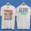 80s Oingo Boingo Alive Gift fans All size White - Adult & Kids T-Shirts, Sweatshirts & Hoodies apparel design preview 1
