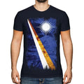 Marshall Inseln Grunge Flagge Herren Marshallese Hemd - Adult & Kids T-Shirts, Sweatshirts & Hoodies apparel design preview 1