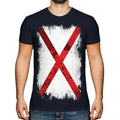 Alabama Zustand Grunge Flagge Herren Alabamian - Adult & Kids T-Shirts, Sweatshirts & Hoodies apparel design preview 1