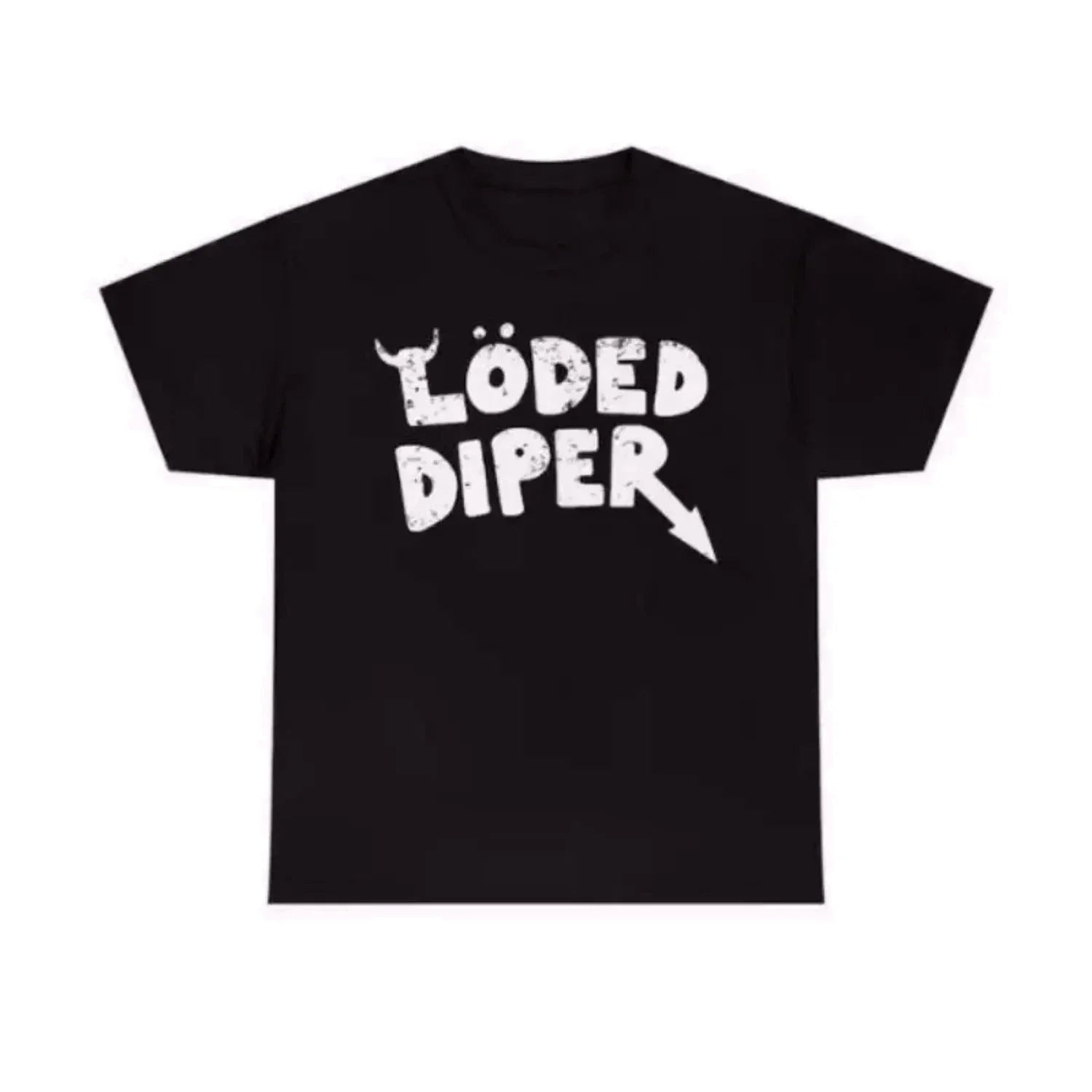 Loaded Diaper Unisex Heavy Cotton Vintage Distressed - Adult & Kids T-Shirts, Sweatshirts & Hoodies apparel design preview 1