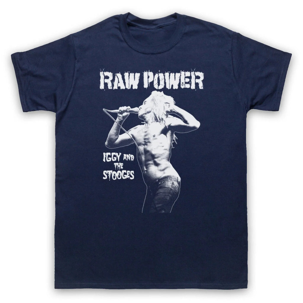 IGGY AND THE STOOGES UNOFFICIAL POP RAW POWER PUNK - Adult & Kids T-Shirts, Sweatshirts & Hoodies apparel design preview 1